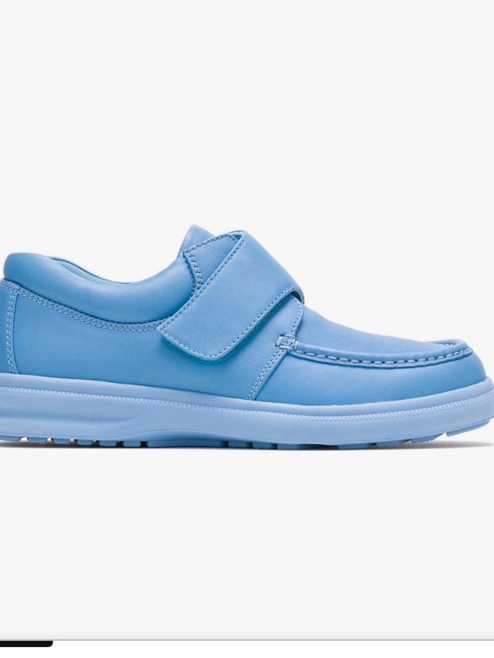 Hush Puppies Gil Surf Blue Leather Loafers Men’s Size 9 M Comfort Shoes - Picture 6 of 16